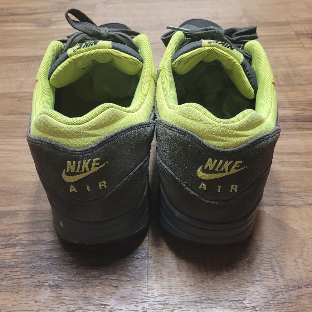 Nike Air Max 1 Split Black Volt Sz 11.5 - Picture 7 of 9